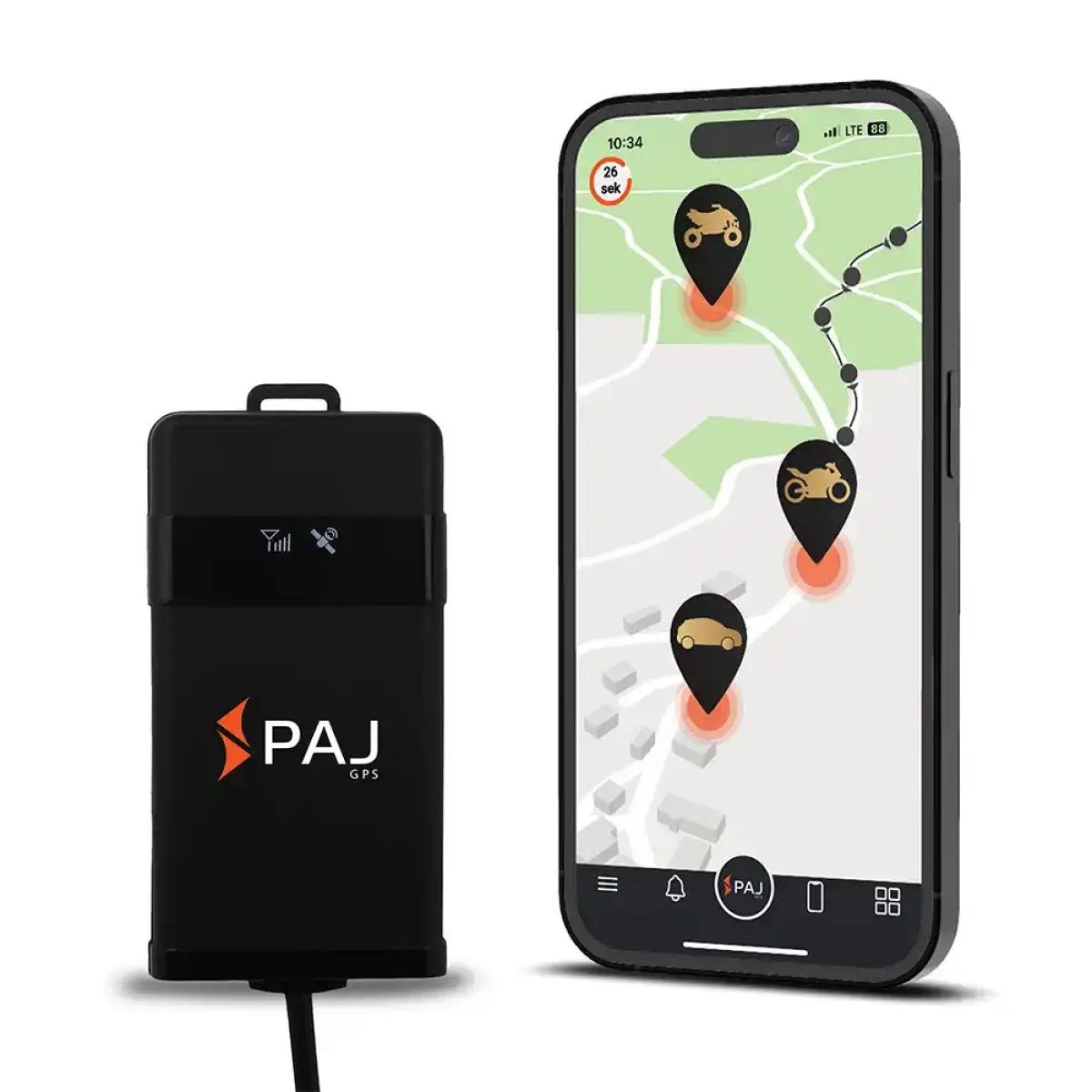 Paj gps Localizador Gps Allround Finder Con App Para Ios Y Android