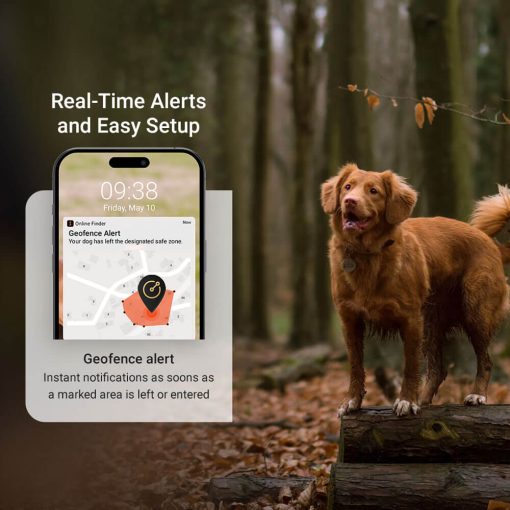 Geofence Alert Function PAJ PET Finder 4G PAJ GPS Tracker