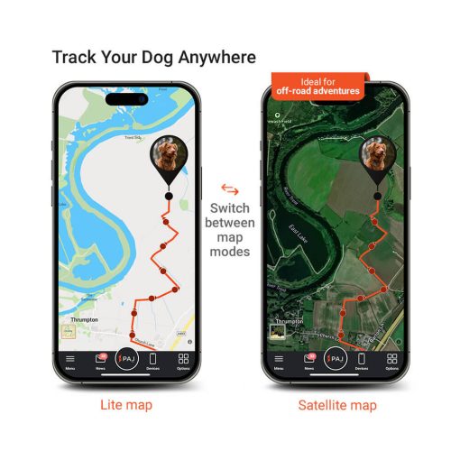 Map Styles PAJ PET Finder 4G PAJ GPS Tracker